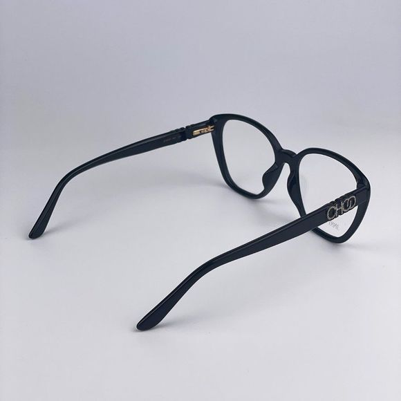 Jimmy Choo JC252/F 807 Eyeglasses Black Square Women